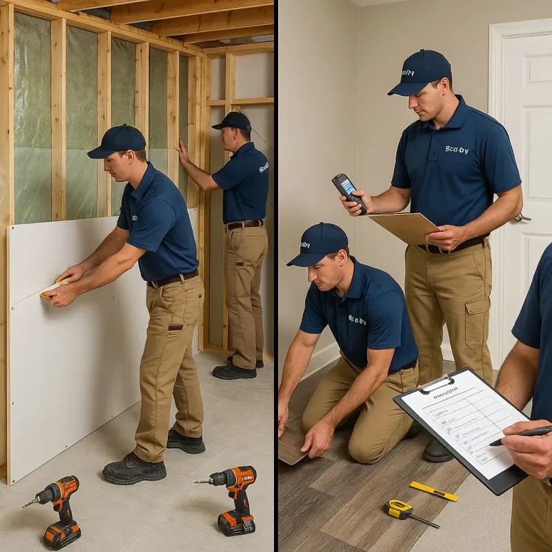 Repairs and Reconstruction process in Benwood, WV