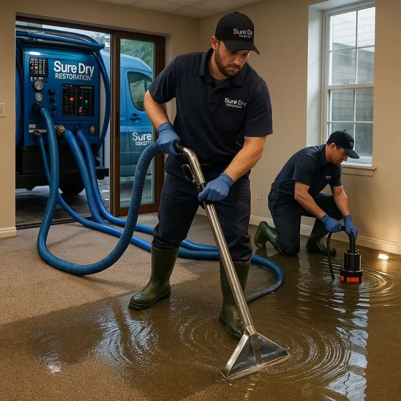 Water Extraction and Removal process in Benwood, WV